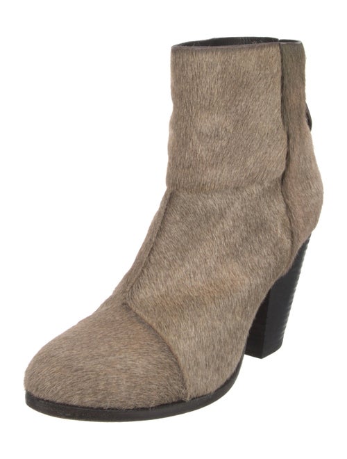 Rag & Bone Ponyhair Fur Trim Boots