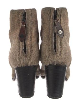 Rag & Bone Ponyhair Fur Trim Boots