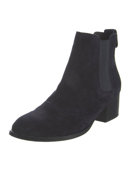 Rag & Bone Suede Grosgrain Trim Chelsea Boots