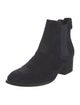 Rag & Bone Suede Grosgrain Trim Chelsea Boots