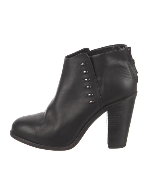 Rag & Bone Leather Studded Accents Boots