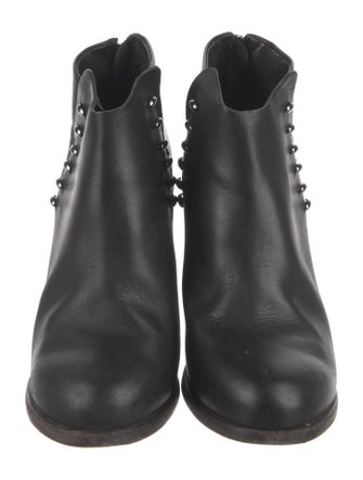Rag & Bone Leather Studded Accents Boots