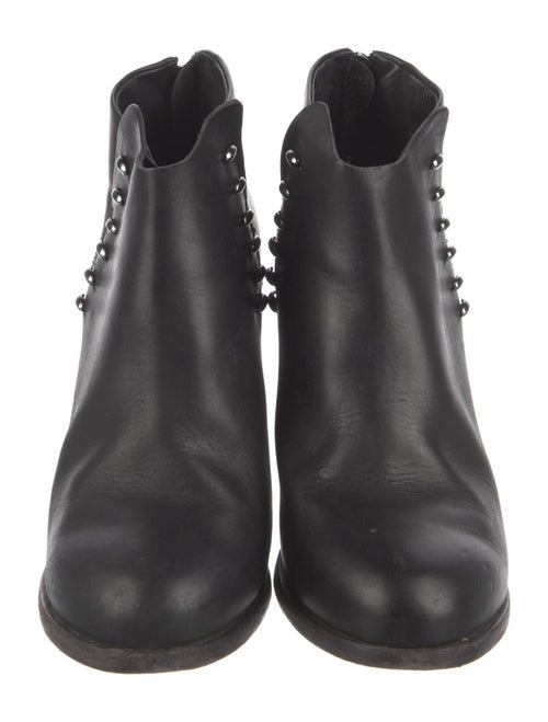 Rag & Bone Leather Studded Accents Boots