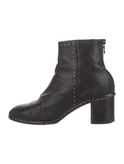 Rag & Bone Leather Studded Accents Boots