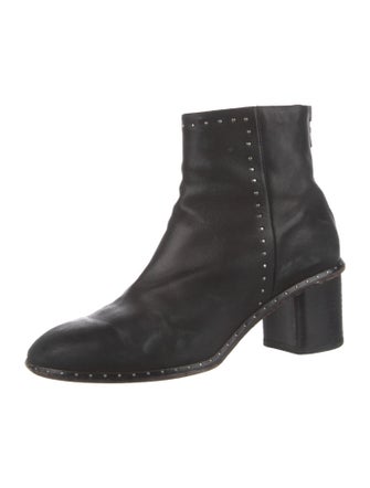 Rag & Bone Leather Studded Accents Boots