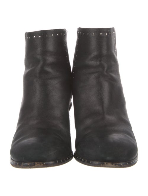 Rag & Bone Leather Studded Accents Boots