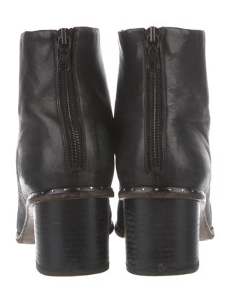 Rag & Bone Leather Studded Accents Boots