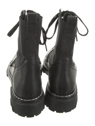 Rag & Bone Leather Combat Boots