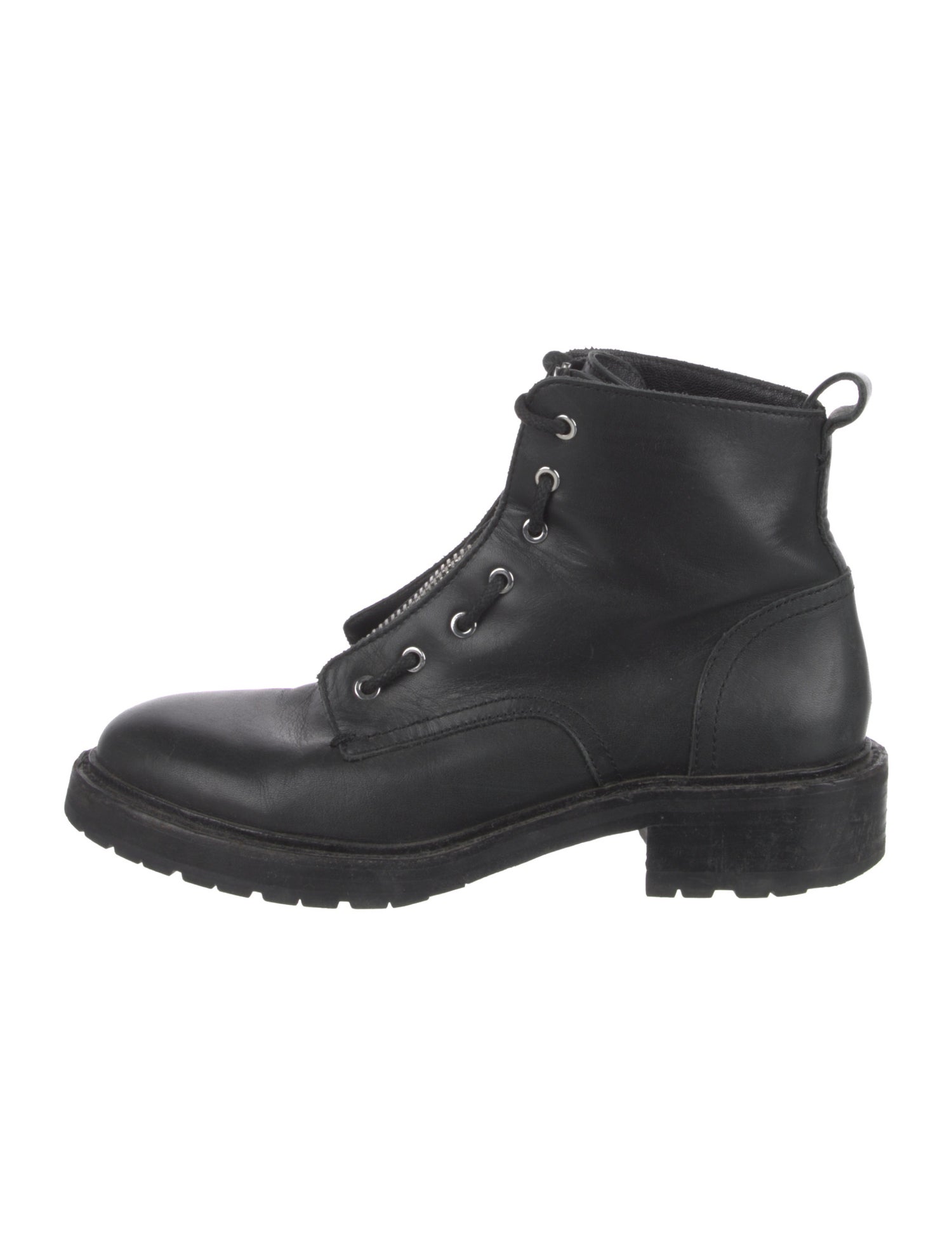 Rag & Bone Leather Combat Boots