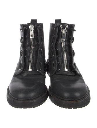 Rag & Bone Leather Combat Boots
