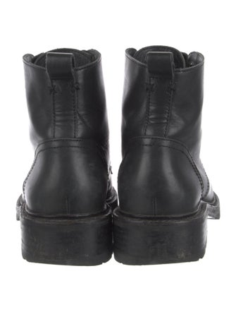 Rag & Bone Leather Combat Boots