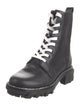 Rag & Bone Leather Whipstitch Trim Combat Boots