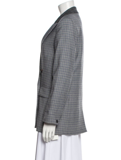 Rag & Bone Plaid Print Blazer