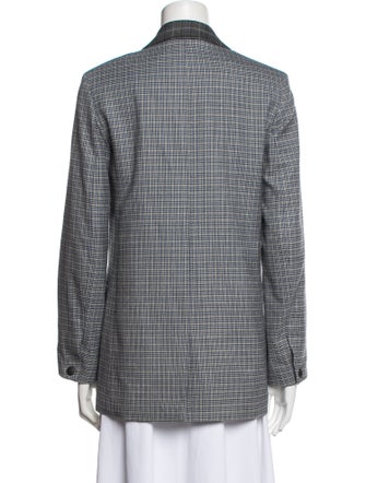Rag & Bone Plaid Print Blazer