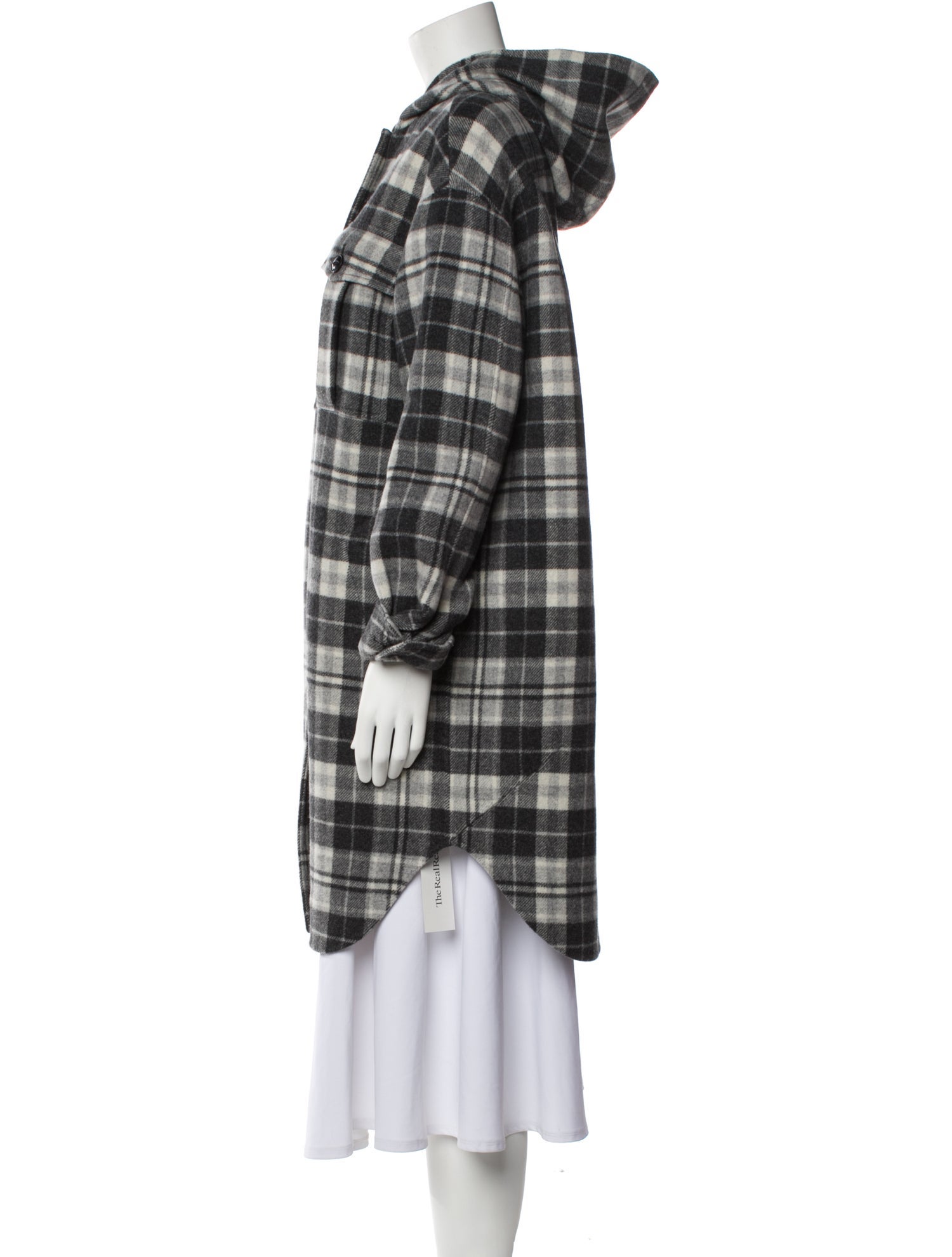 Rag & Bone Plaid Print Coat