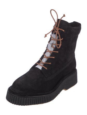 Rag & Bone Suede Combat Boots
