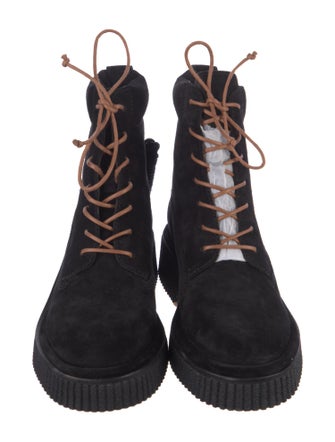 Rag & Bone Suede Combat Boots