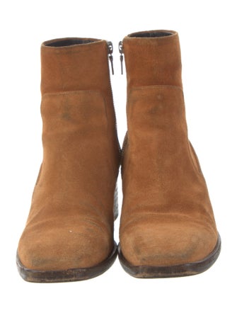 Rag & Bone Suede Animal Print Boots