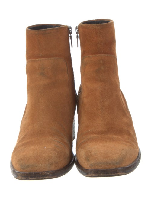 Rag & Bone Suede Animal Print Boots