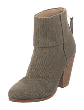 Rag & Bone Canvas Chelsea Boots