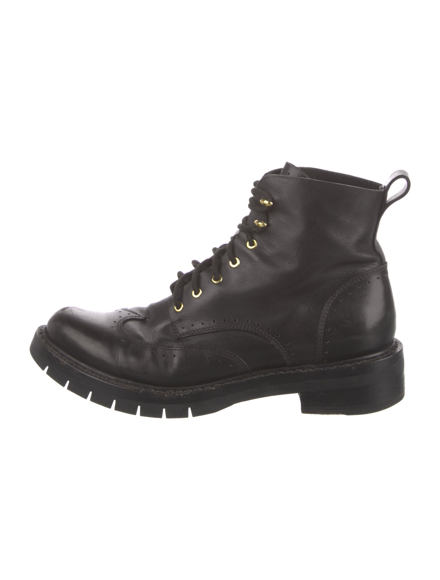 Rag & Bone Leather Combat Boots