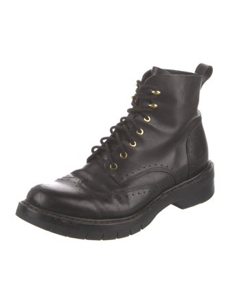 Rag & Bone Leather Combat Boots