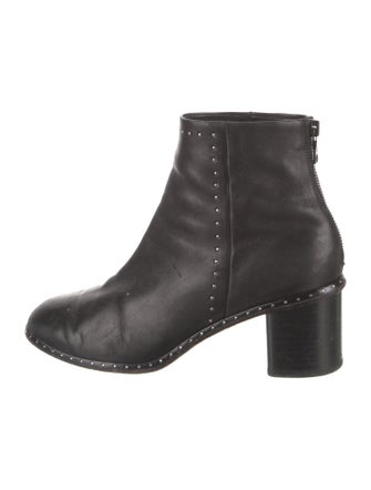 Rag & Bone Leather Studded Accents Boots