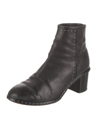 Rag & Bone Leather Studded Accents Boots