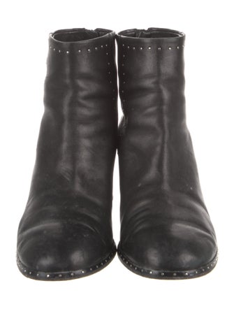 Rag & Bone Leather Studded Accents Boots