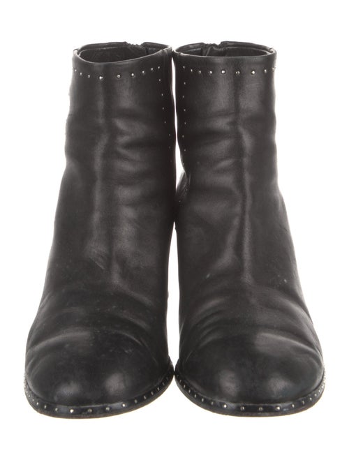 Rag & Bone Leather Studded Accents Boots