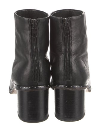 Rag & Bone Leather Studded Accents Boots