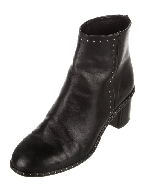Rag & Bone Leather Studded Accents Boots