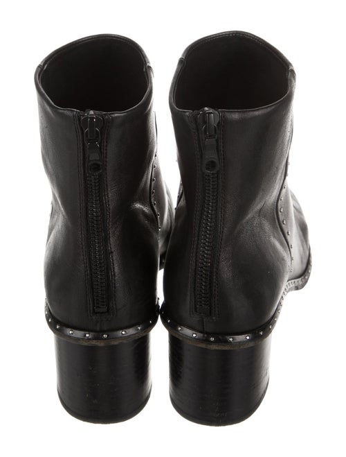 Rag & Bone Leather Studded Accents Boots