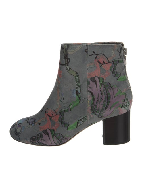 Rag & Bone Velvet Printed Boots