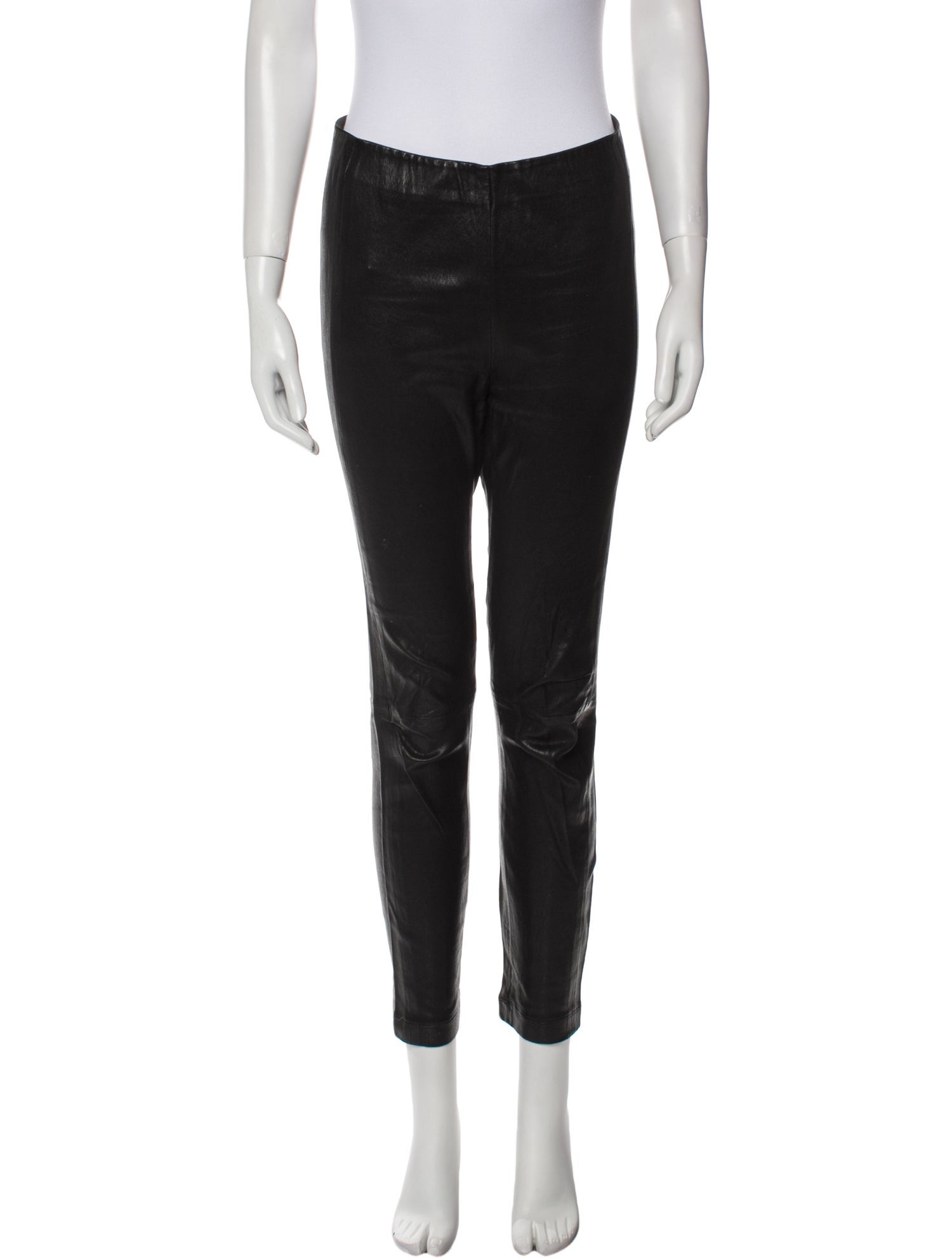 Rag & Bone Lamb Leather Skinny Leg Pants