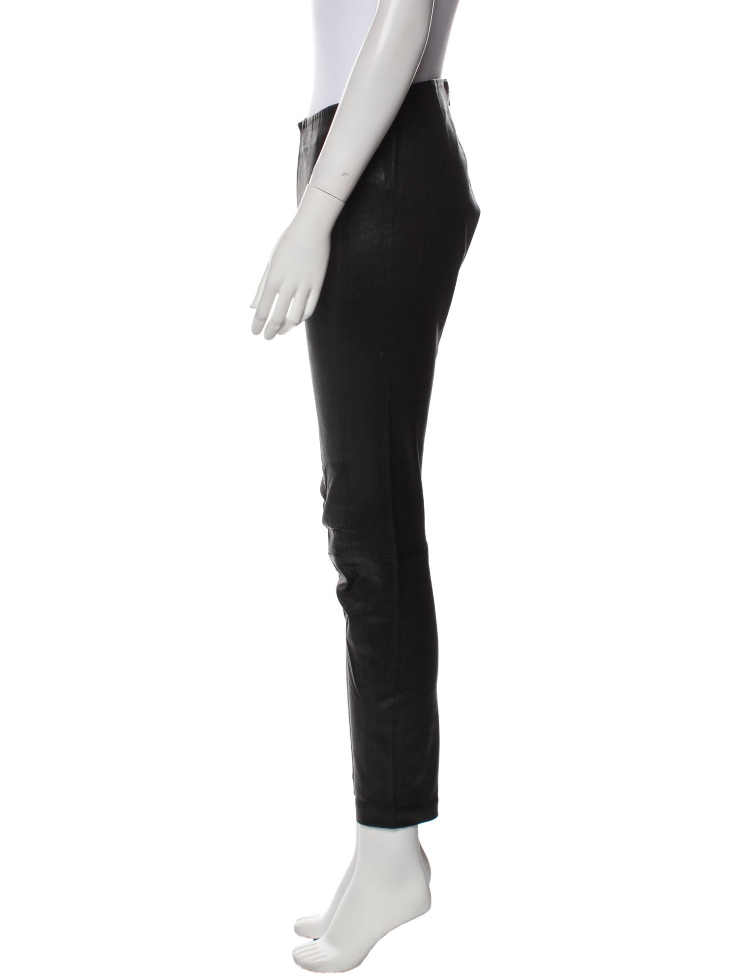 Rag & Bone Lamb Leather Skinny Leg Pants