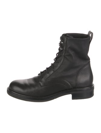Rag & Bone Leather Combat Boots