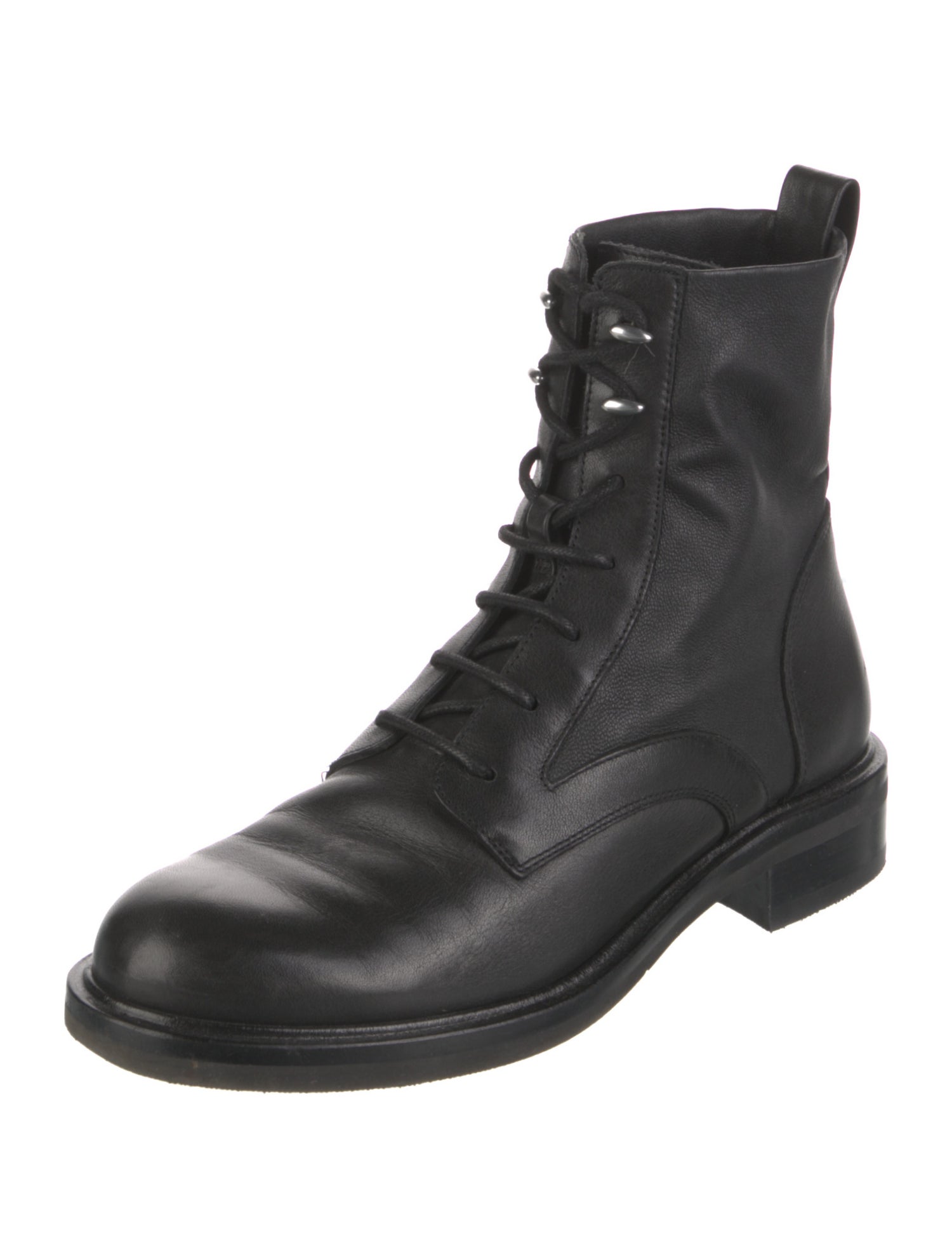 Rag & Bone Leather Combat Boots