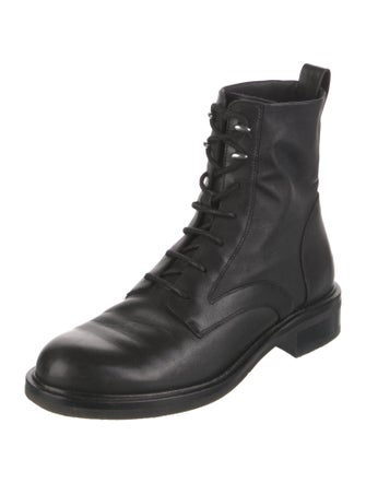 Rag & Bone Leather Combat Boots