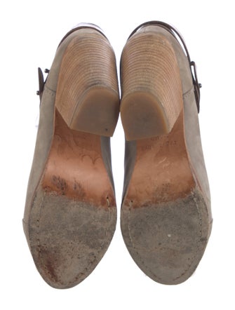 Rag & Bone Suede Leather Trim Embellishment Boots