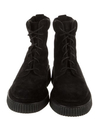 Rag & Bone Suede Combat Boots