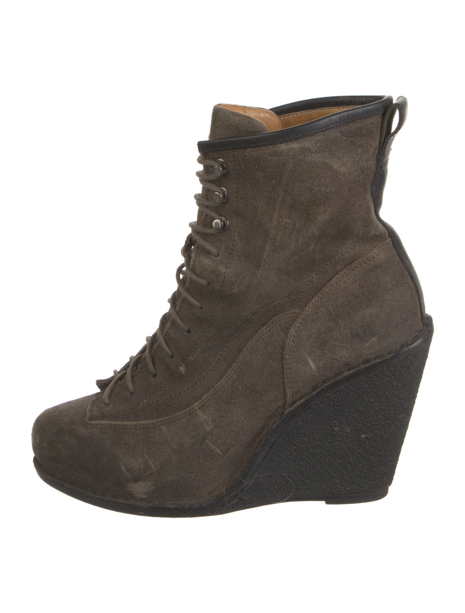 Rag & Bone Leather Lace-Up Boots