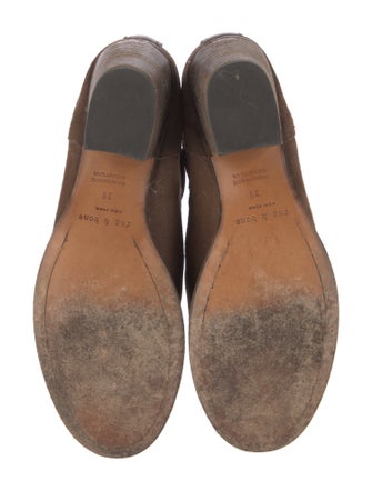 Rag & Bone Suede Grosgrain Trim Chelsea Boots