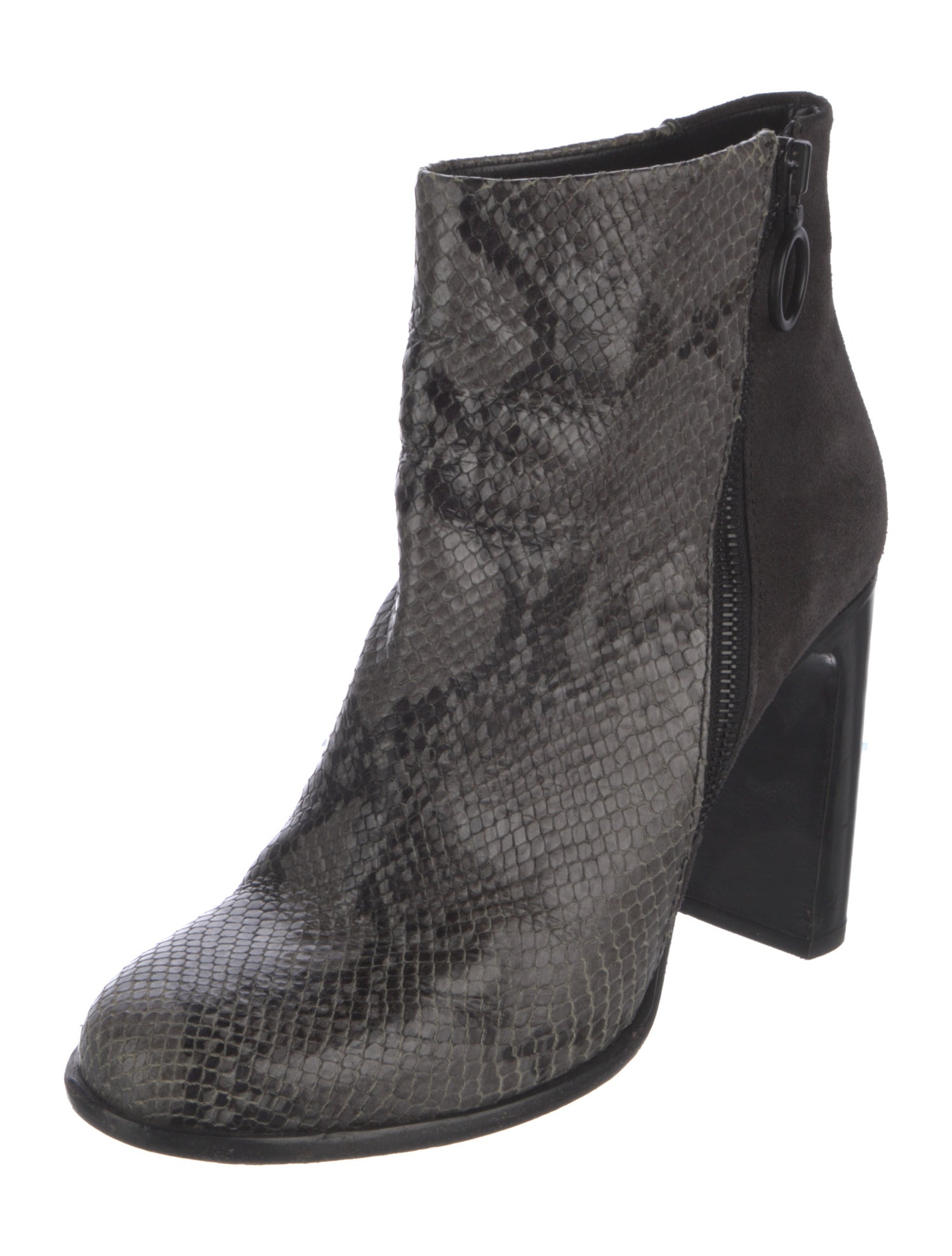 Rag & Bone Leather Animal Print Boots