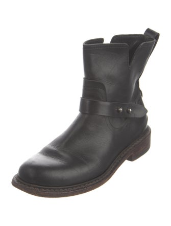 Rag & Bone Leather Moto Boots
