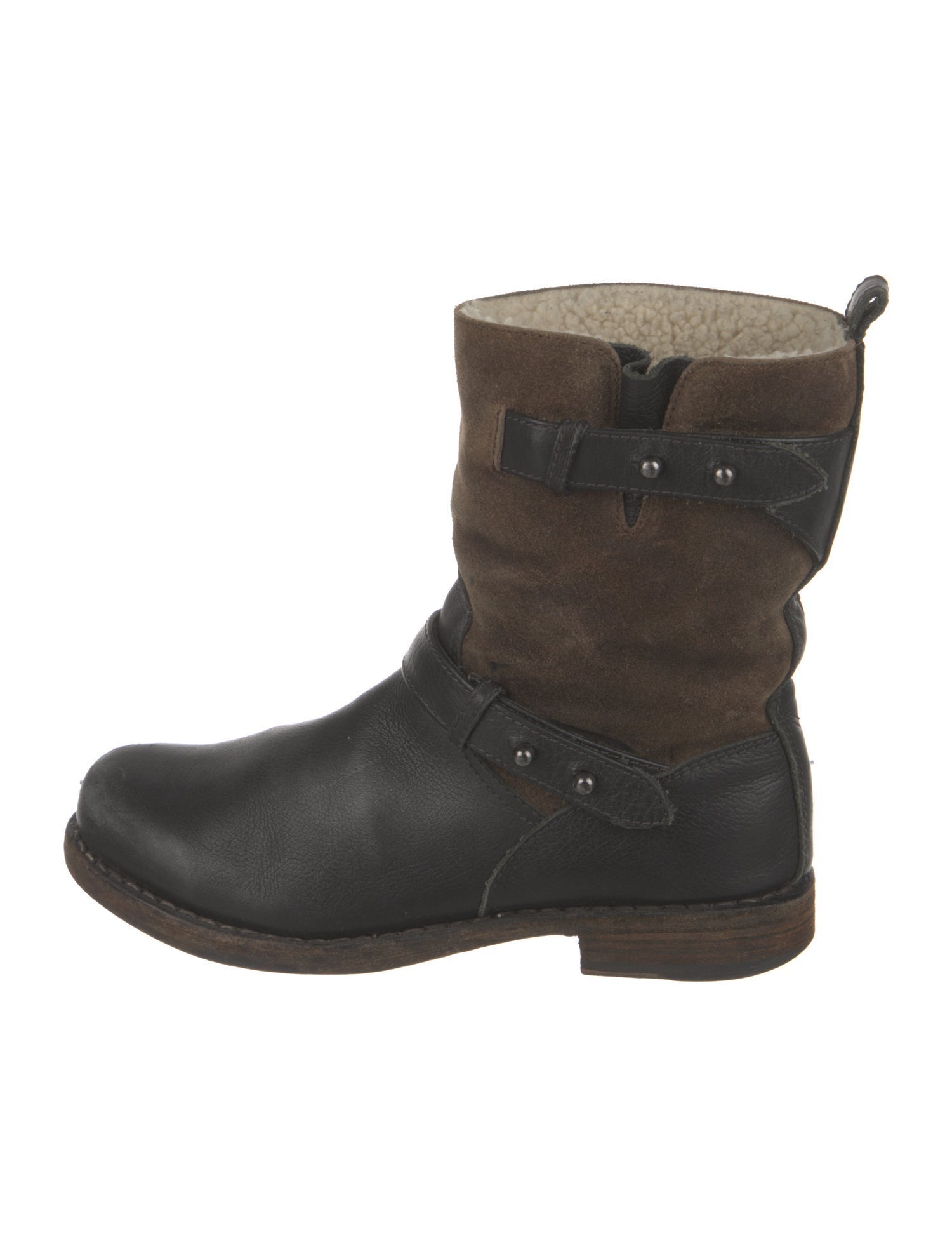 Rag & Bone Leather Moto Boots