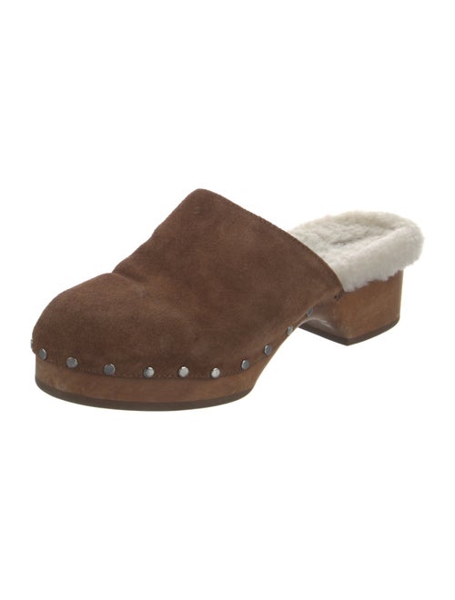Rag & Bone Suede Studded Accents Mules