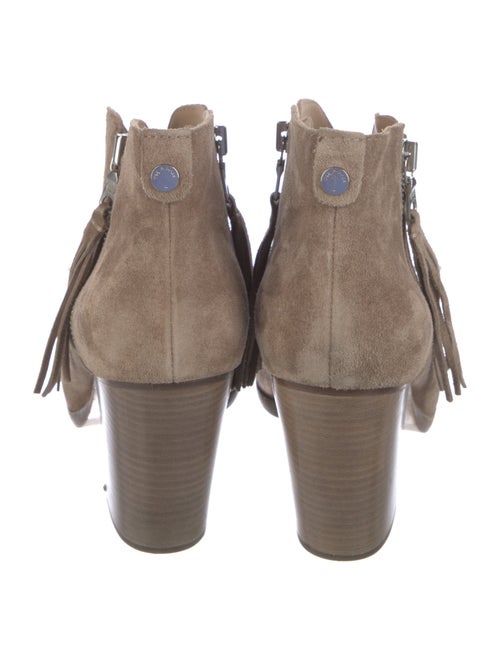Rag & Bone Suede Fringe Trim Accent Boots
