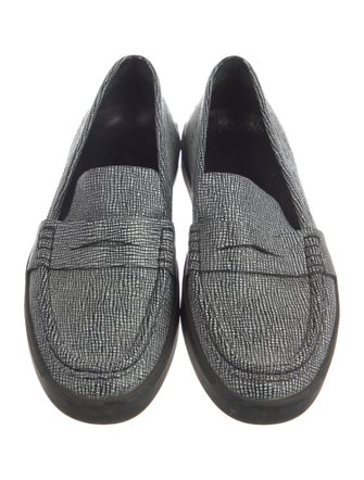 Rag & Bone Leather Printed Loafers