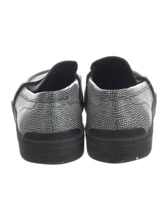 Rag & Bone Leather Printed Loafers